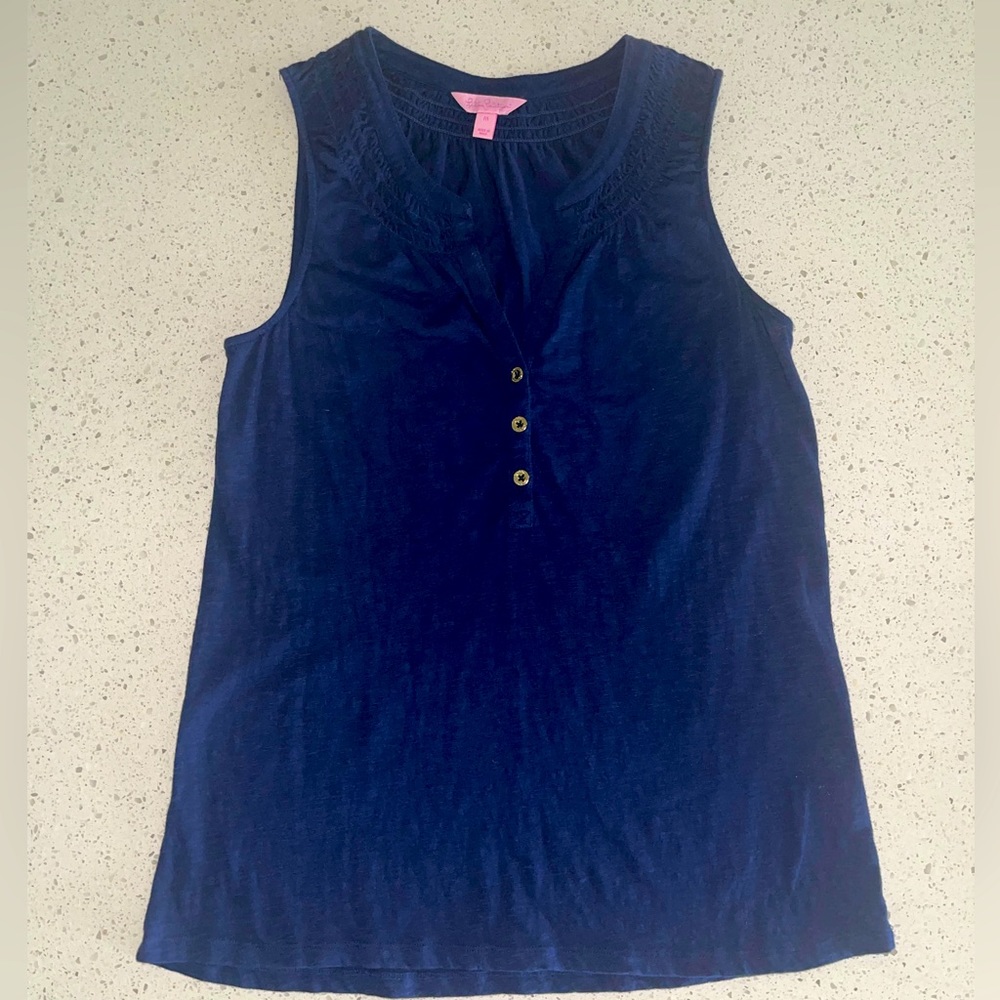 Lilly Pulitzer Essie Tank Top, Size Medium